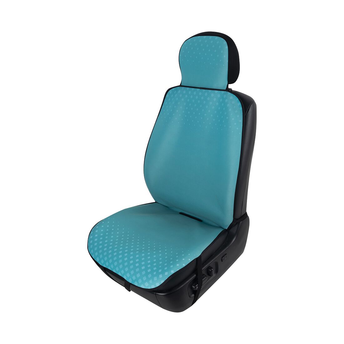 SCA Reversible Slip On Seat Cover Wave/Aqua, , scanz_hi-res