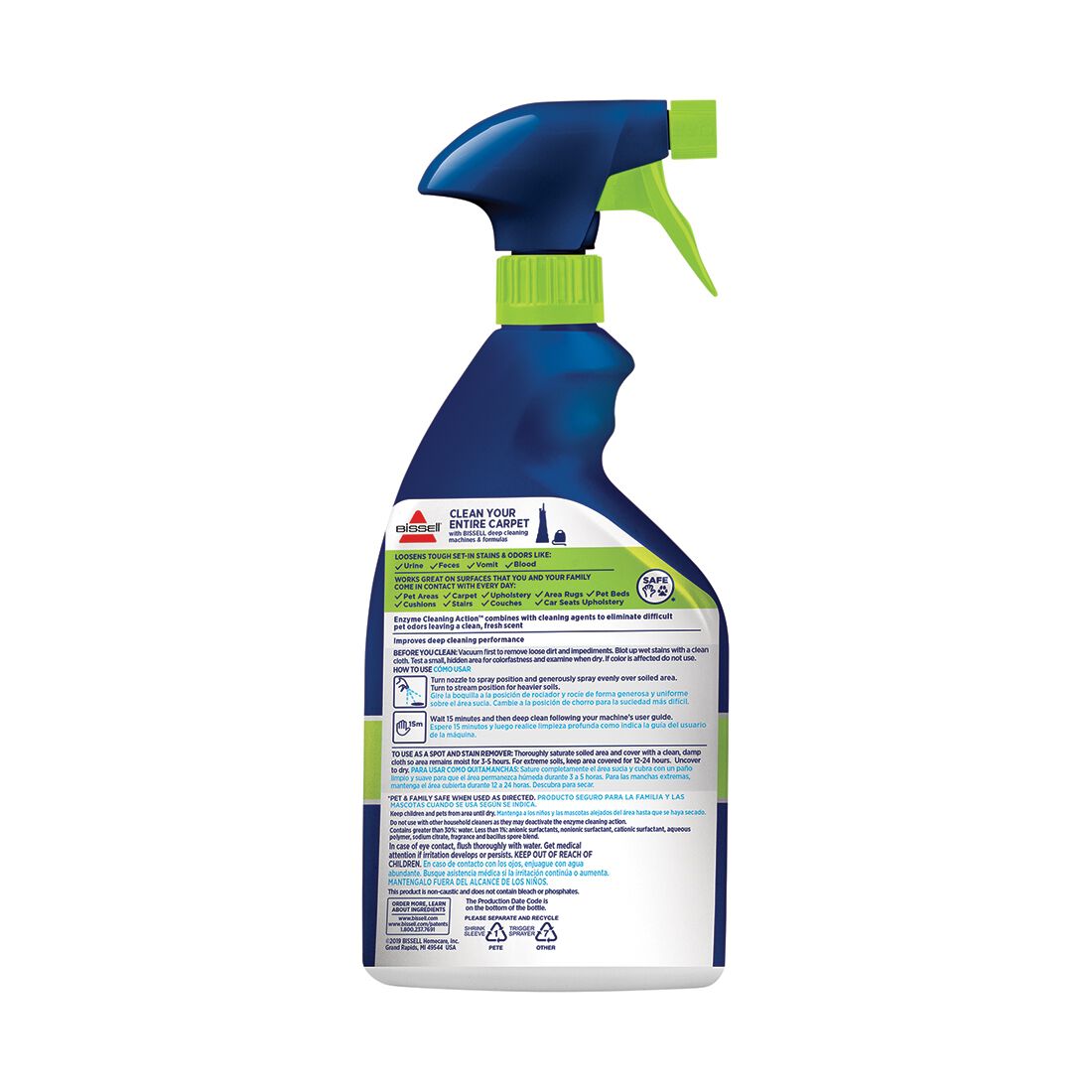 Bissell Pet Stain Pre-Treat Solution - 650ml, , scanz_hi-res