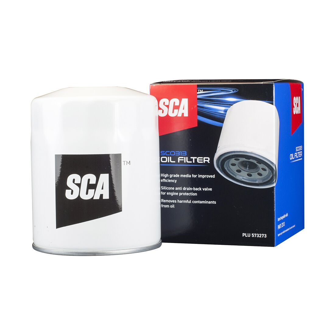 SCA Oil Filter SCO313 (Interchangeable with Z313), , scanz_hi-res