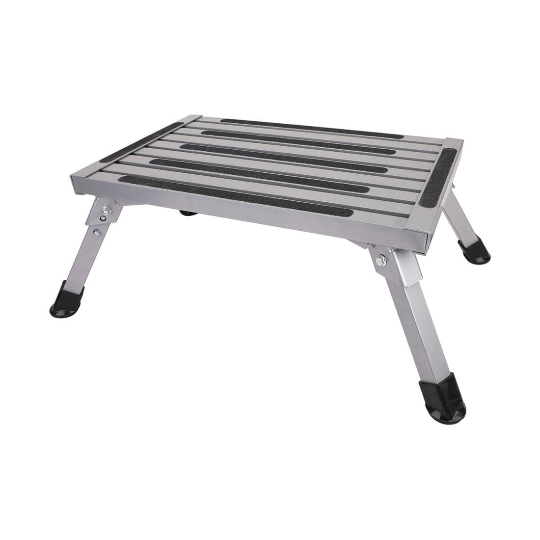 Ridge Ryder Caravan Step Folding Aluminium Large, , scanz_hi-res