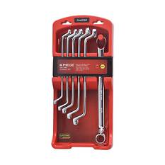 ToolPRO Spanner Set Double Ring End SAE 6 Piece, , scanz_hi-res