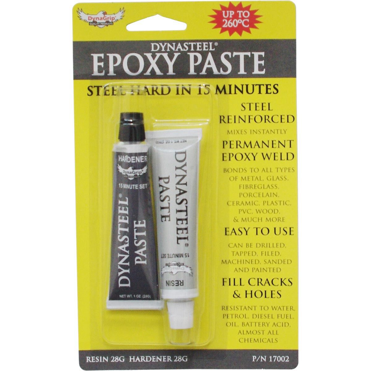 DynaGrip Dynasteel Epoxy Paste - 56g, , scanz_hi-res
