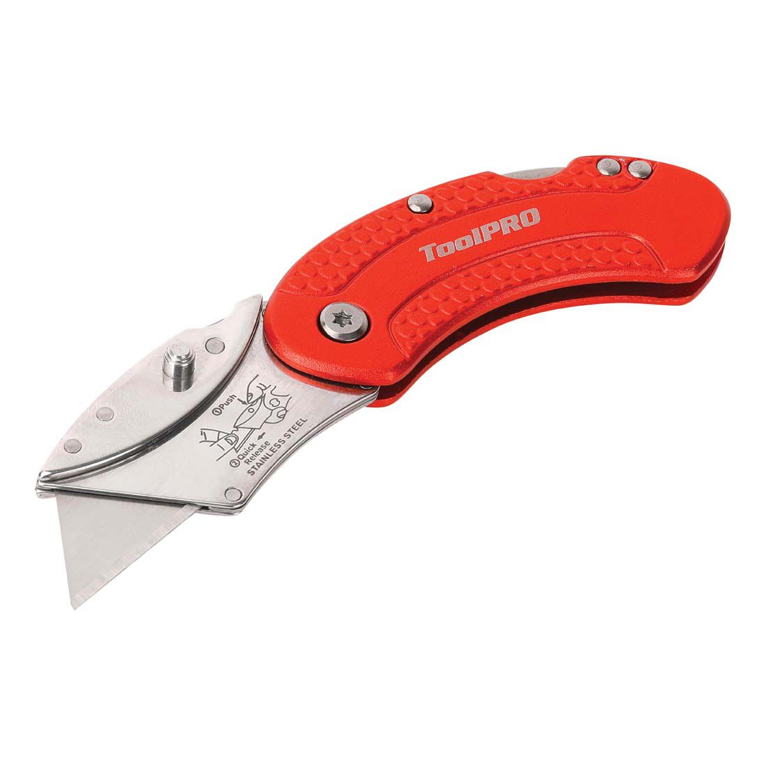 ToolPRO Foldng Lock Back Utility Knife, , scanz_hi-res