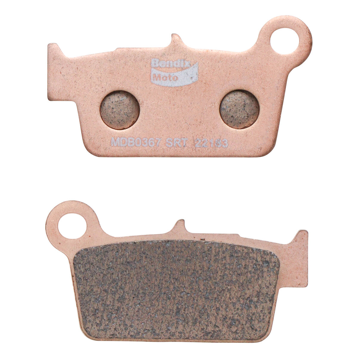 Bendix Street Road Track Motorcycle Disc Brake Pads - MDB0367-SRT, , scanz_hi-res