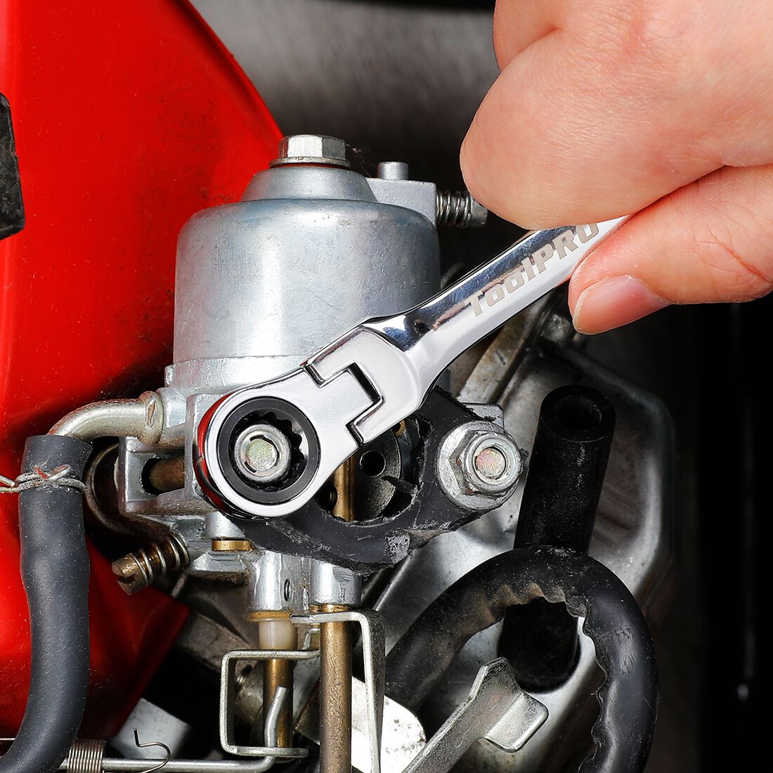 ToolPRO Ratchet Spanner Keyring, , scanz_hi-res