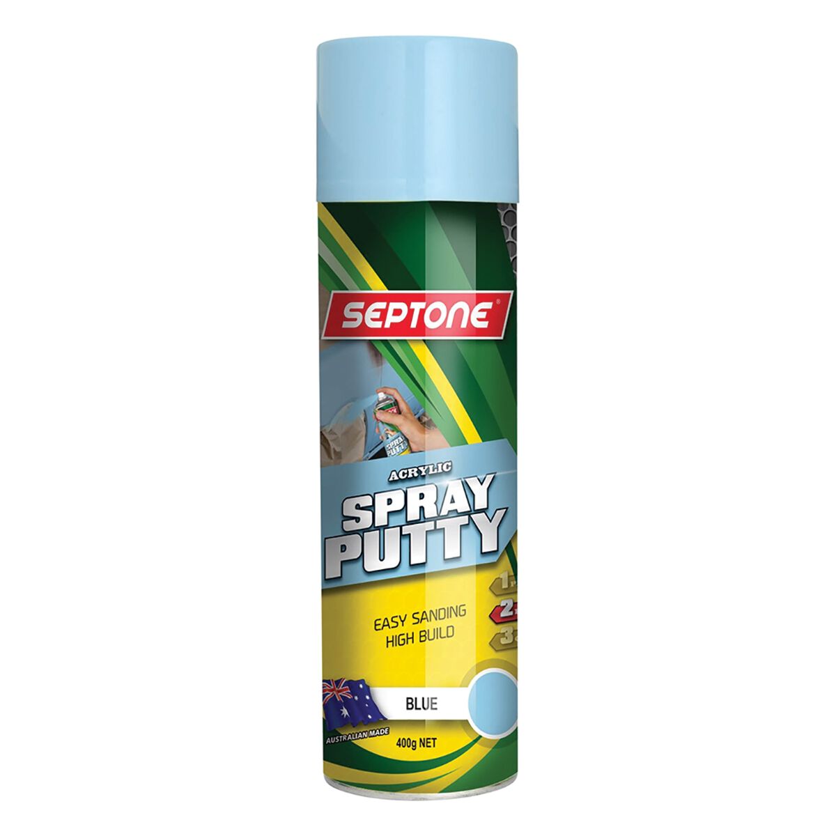 Septone&reg; Acrylic Spray Putty, Blue - 400g, , scanz_hi-res
