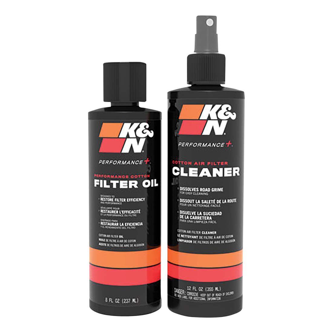 K&N Air Filter Recharge Kit Black - 99-5050BK, , scanz_hi-res