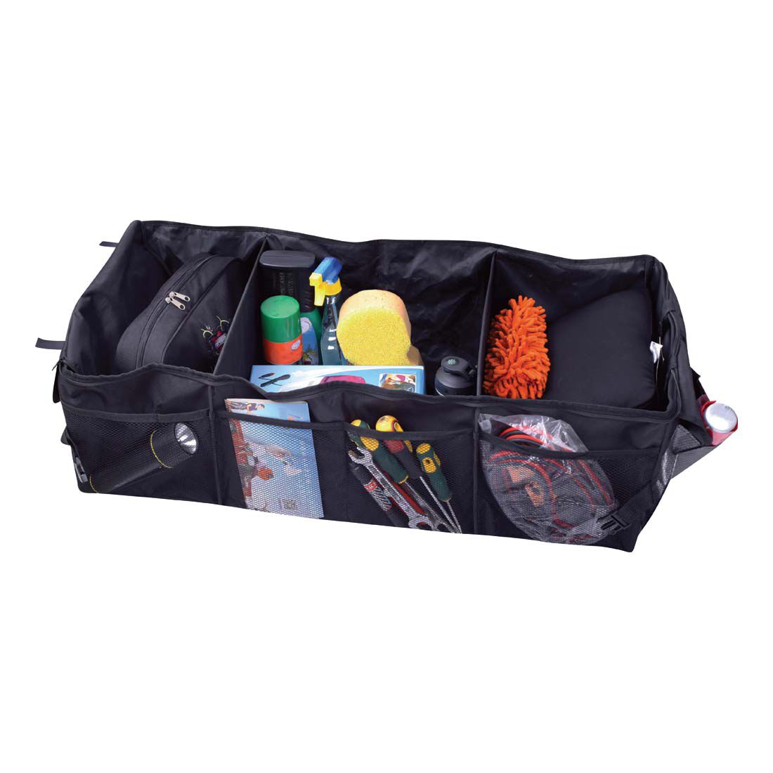 Cabin Crew Repreve Triple Boot Organiser Black, , scanz_hi-res