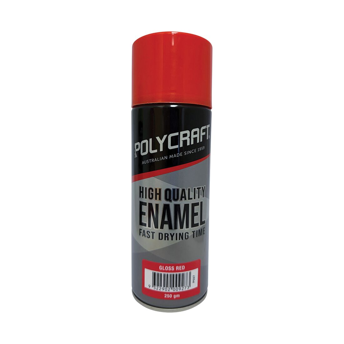Polycraft High Quality Enamel Spray Paint - Gloss Red, , scanz_hi-res