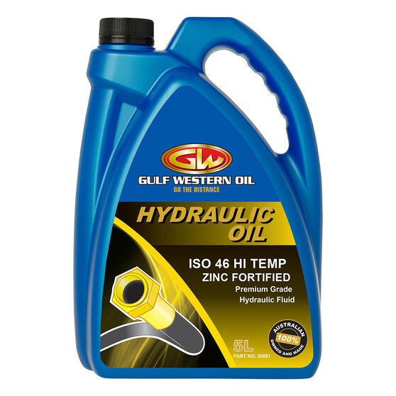 Gulf Western Superdraulic Hydraulic Oil - ISO 46, 5 Litre, , scanz_hi-res