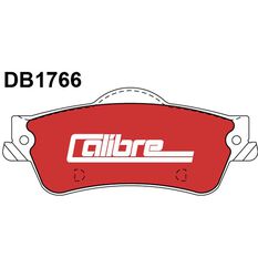 Calibre Disc Brake Pads DB1766CAL, , scanz_hi-res