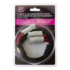 KT Cables 50 AMP Heavy Duty Connector Output to 2, , scanz_hi-res