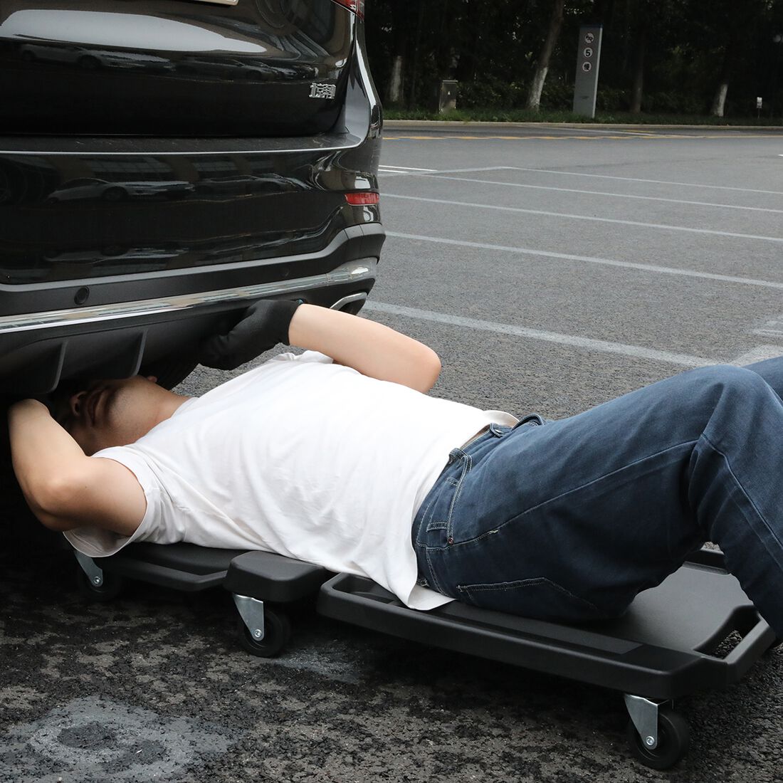 ToolPRO Heavy Duty Foldable Garage Creeper, , scanz_hi-res