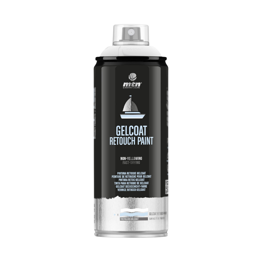MTN Pro Gelcoat Retouch Spray Paint 400mL, , scanz_hi-res