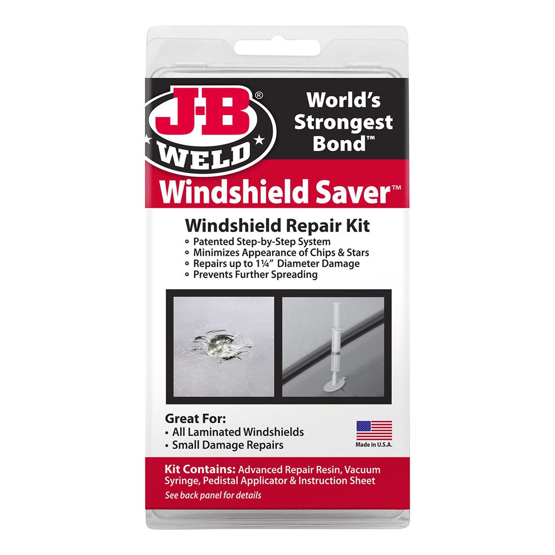 JB Weld Windshield Saver Windscreen Repair Kit 2100, , scanz_hi-res