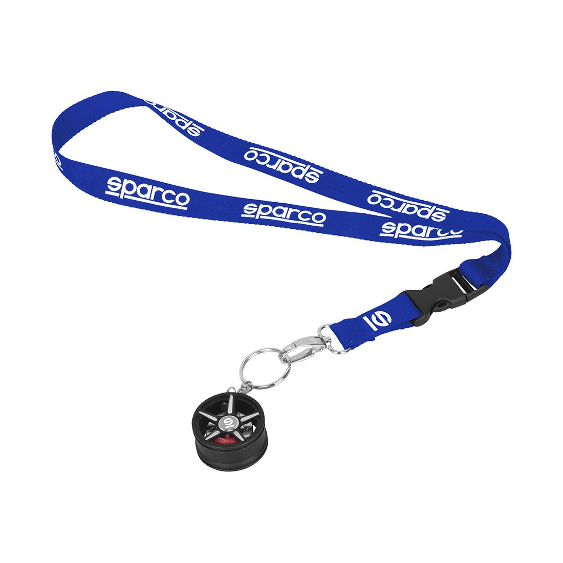 Sparco JDM Lanyard and Wheel Keyring, , scanz_hi-res