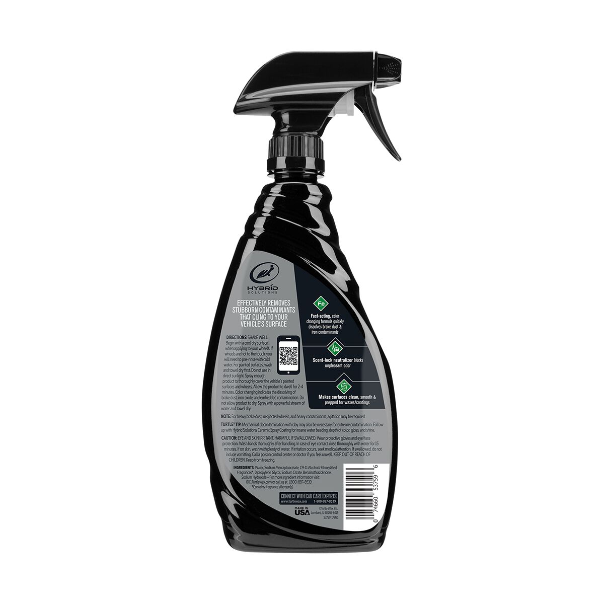 Turtle Wax Hybrid Solutions Pro All Wheel Cleaner & Iron Remover 680mL, , scanz_hi-res