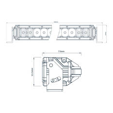 Ridge Ryder LED Driving Light Bar w/ harness - 31" 127W, , scanz_hi-res