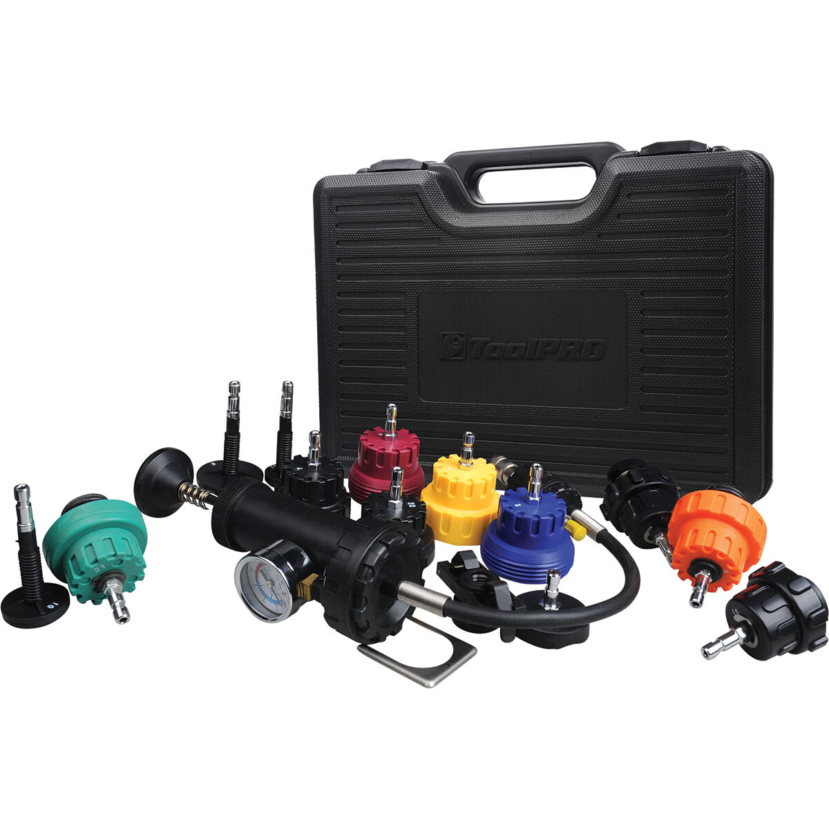 Coolant shop compression tester