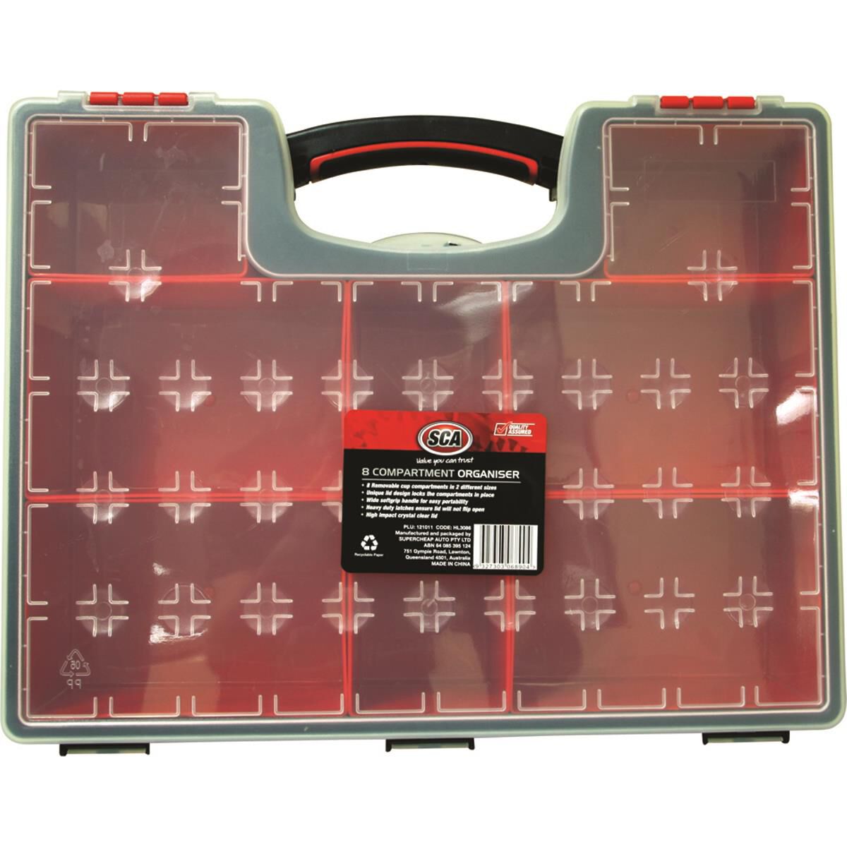 SCA Organiser 8 Compartment, , scanz_hi-res