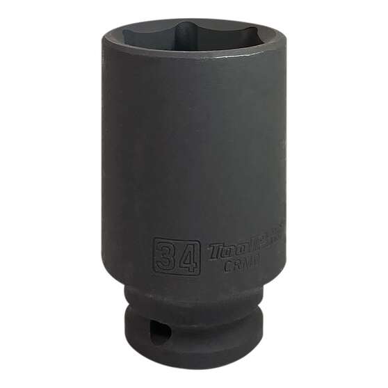 ToolPRO Single Axle Socket 1/2" Drive 34mm, , scanz_hi-res