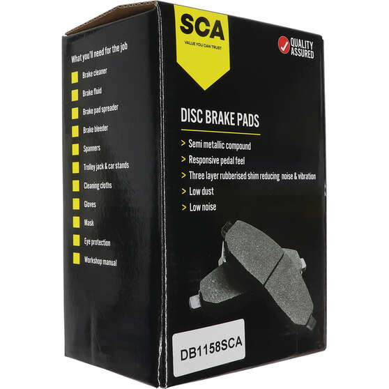 SCA Disc Brake Pads DB1158SCA, , scanz_hi-res
