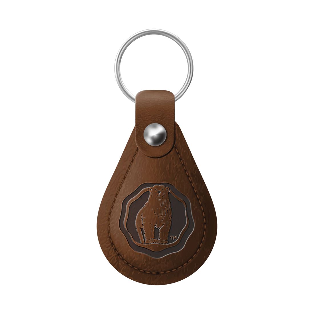 Bundaberg Rum PU Leather Keyring, , scanz_hi-res