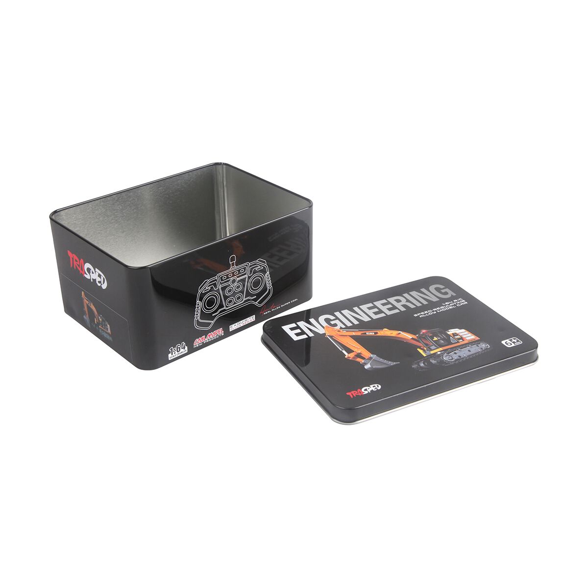 Remote Control 1:64 Excavator with Storage Box, , scanz_hi-res