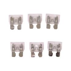 SCA Automotive Fuses - Standard Blade, 25 Amp, 6 Piece, , scanz_hi-res