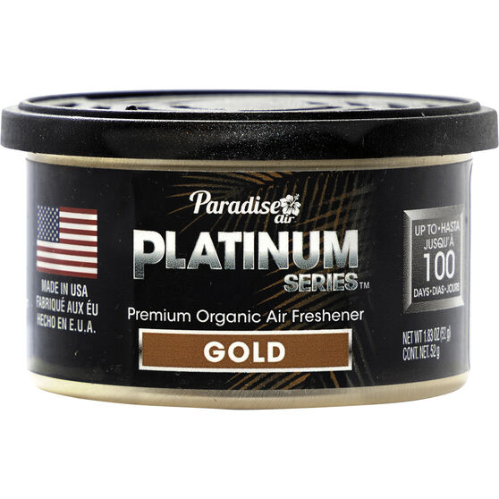 Paradise Air Platinum Air Freshener Gold 52g, , scanz_hi-res