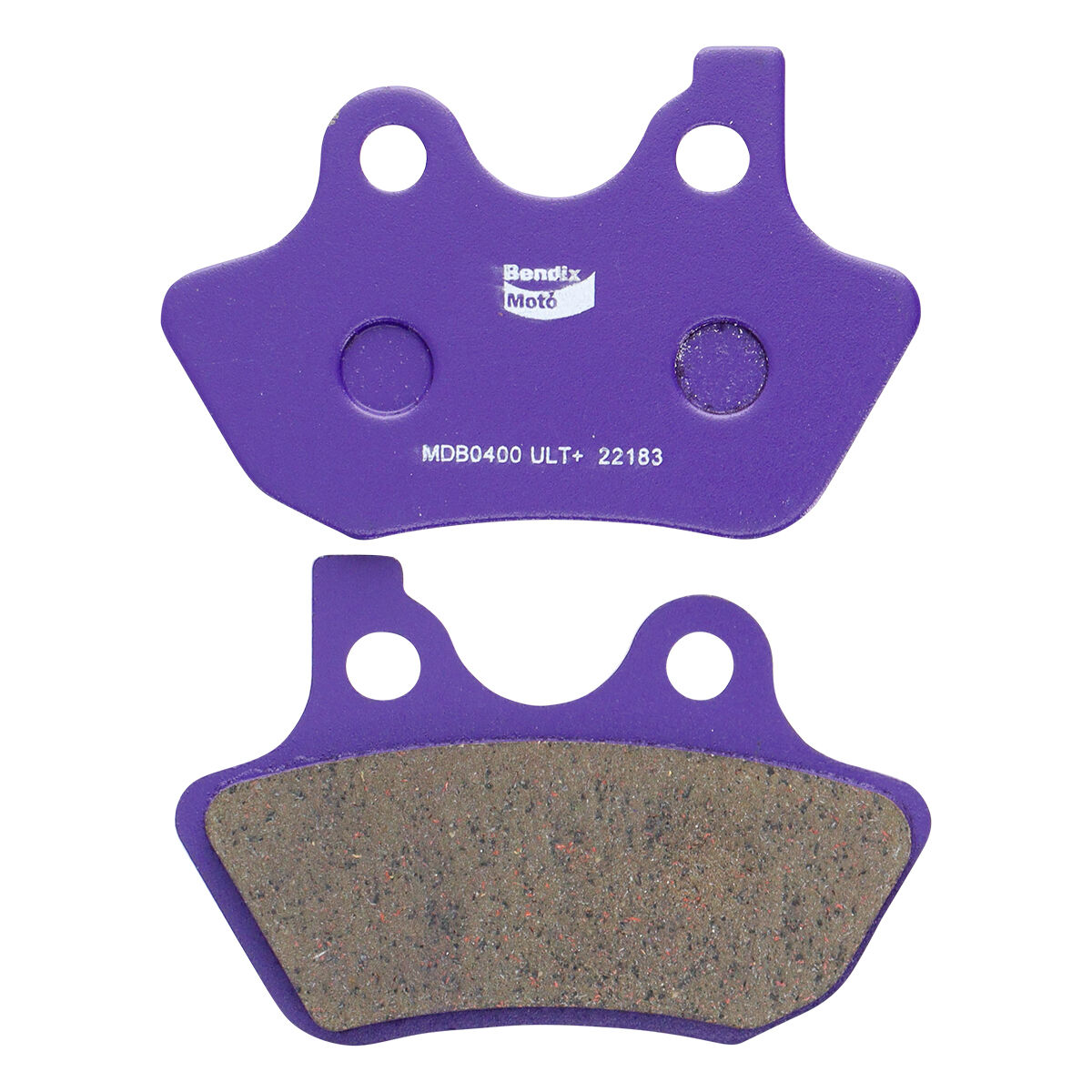 Bendix Ultimate+ Motorcycle Disc Brake Pads - MDB0400-ULT+, , scanz_hi-res