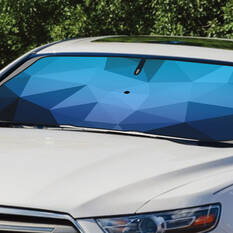 Blue Fashion Sunshade Umbrella Style Front, , scanz_hi-res
