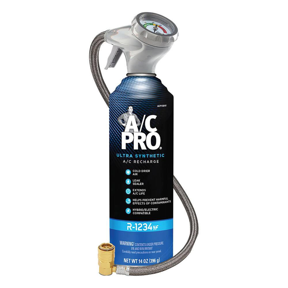 AC PRO Charge R1234YF Gas Refill & Hose 396g Supercheap Auto New Zealand