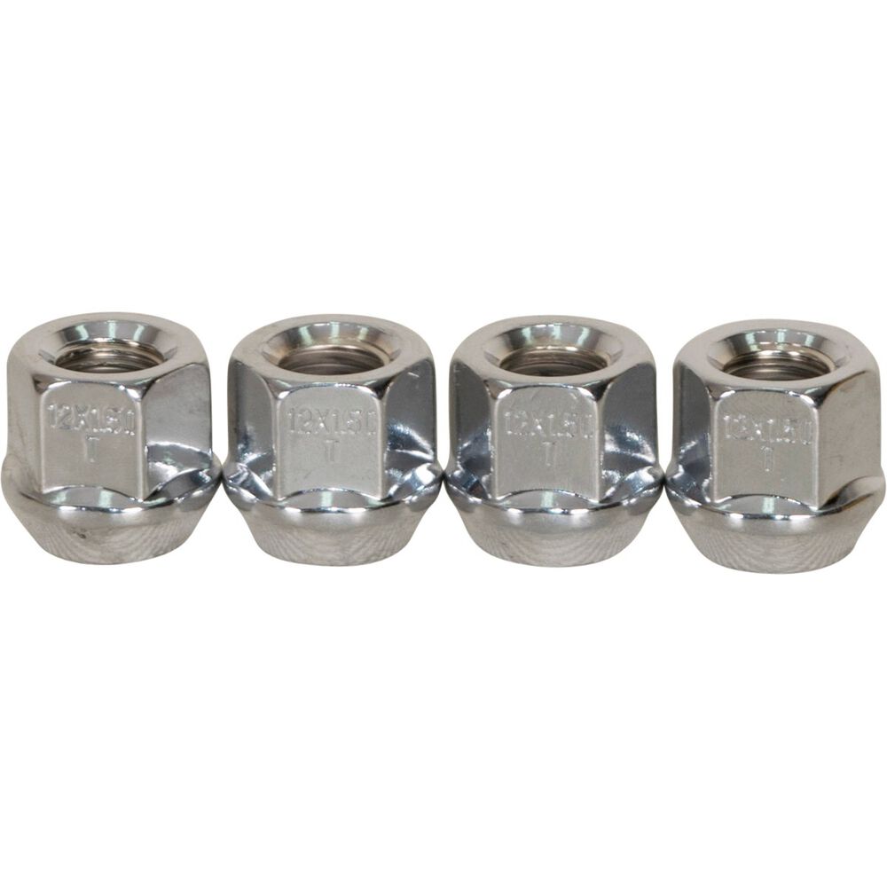 Calibre Wheel Nuts, Tapered Open End, Chrome OEN12150, 12mm x 1.5mm