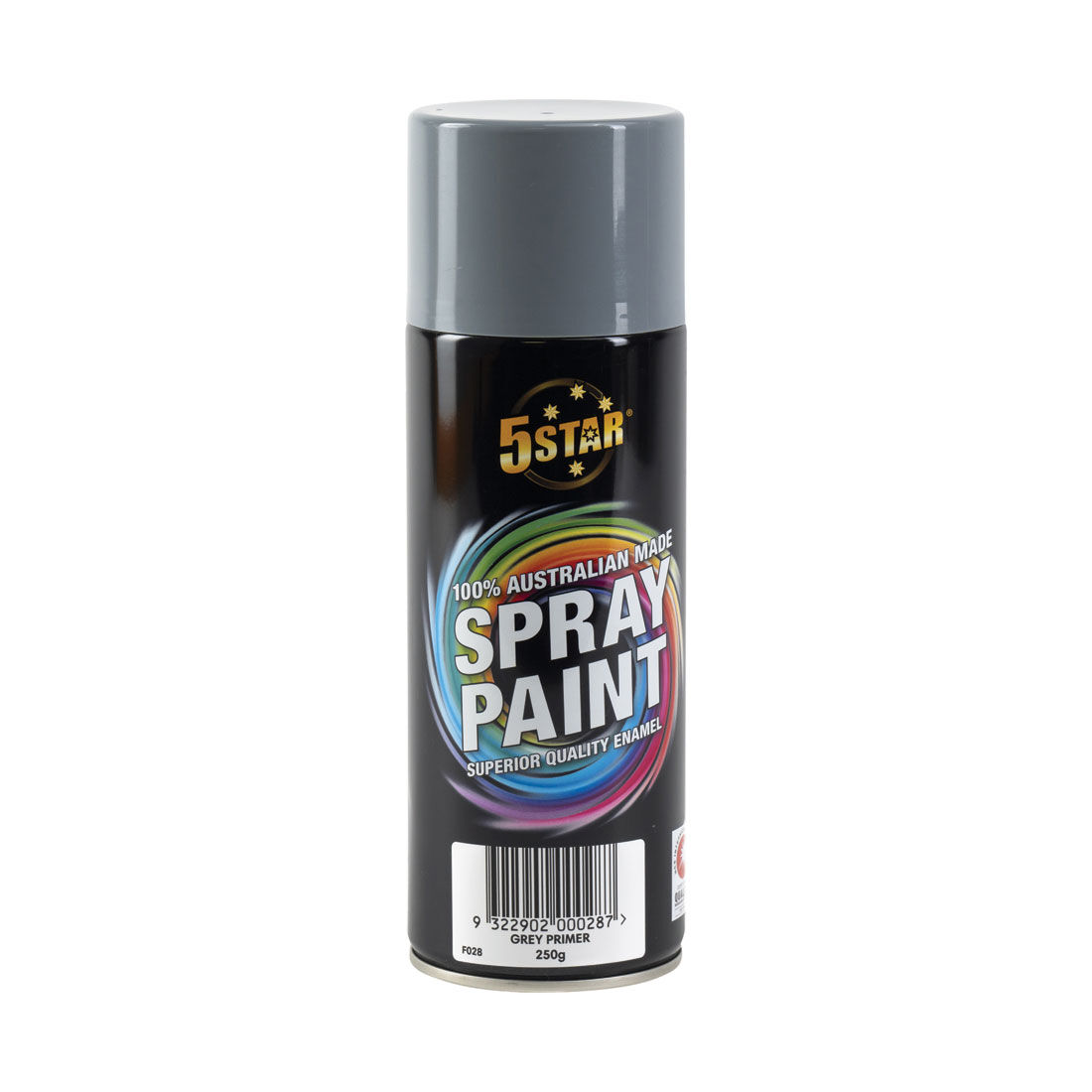 5 Star Enamel Spray Paint Grey Primer 250g Supercheap Auto New Zealand