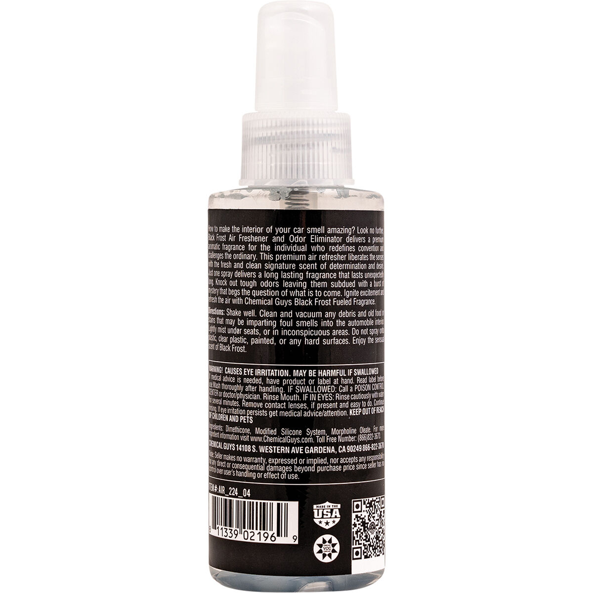Chemical Guys Black Frost Air Freshener 120mL, , scanz_hi-res