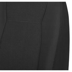 SCA Jacquard Seat Covers Black Adjustable Headrests Airbag Compatible, , scanz_hi-res