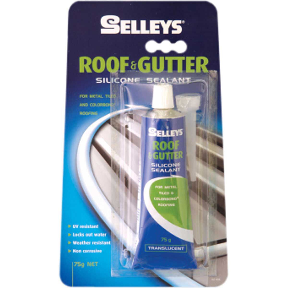 Roof & Gutter Sealant - Translucent, 75g, , scanz_hi-res