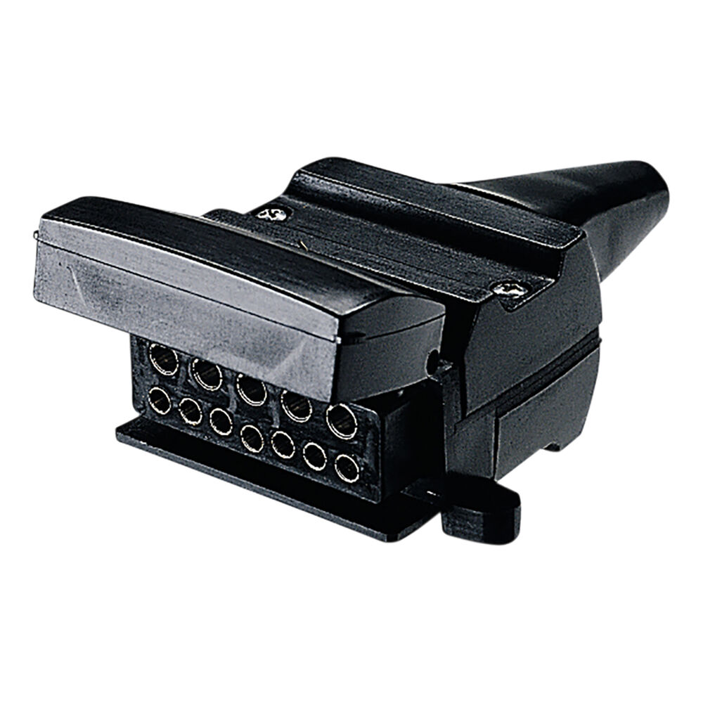 Narva Trailer Socket 12 Pin, Flat Supercheap Auto New Zealand