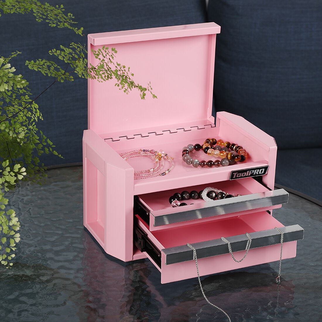 ToolPRO Mini Edge Tool Chest Pink, , scanz_hi-res