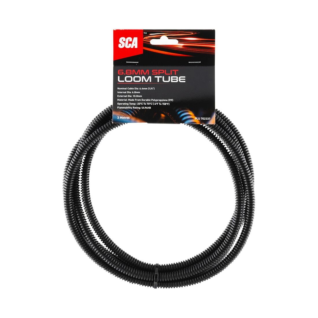 SCA Corrugated Split Tubing - 6.8mm x 3m, , scanz_hi-res