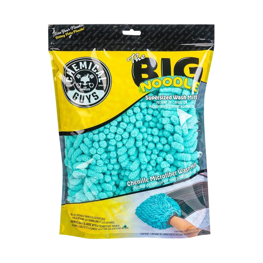 Chemical Guys The Big Noodle Wash Mitt, , scanz_hi-res