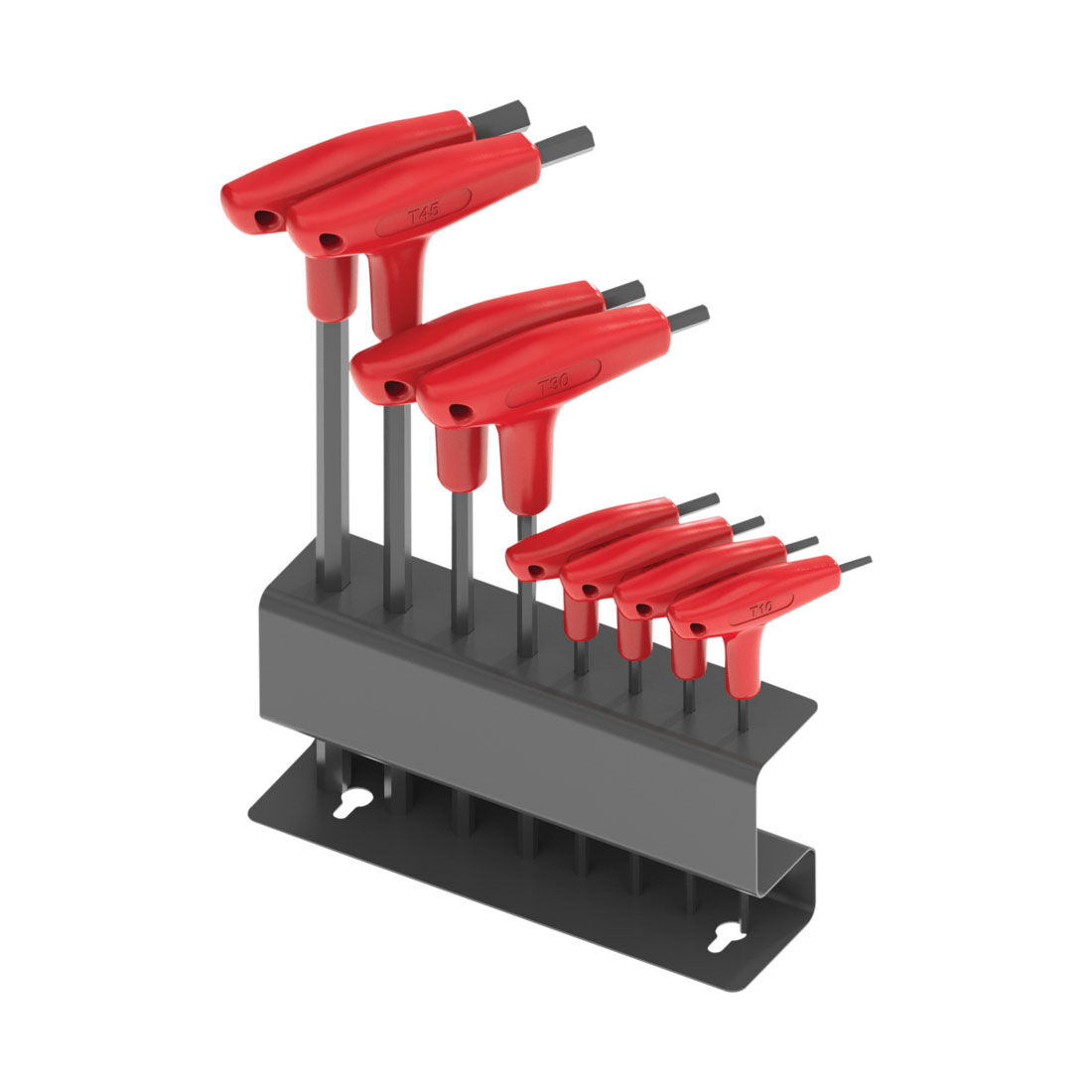 ToolPRO 8 Piece SAE T-Handle Hex Key Set, , scanz_hi-res