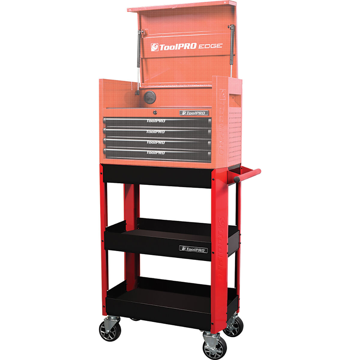 ToolPRO Edge Series Service Cart 3 Shelf 28 Inch, , scanz_hi-res