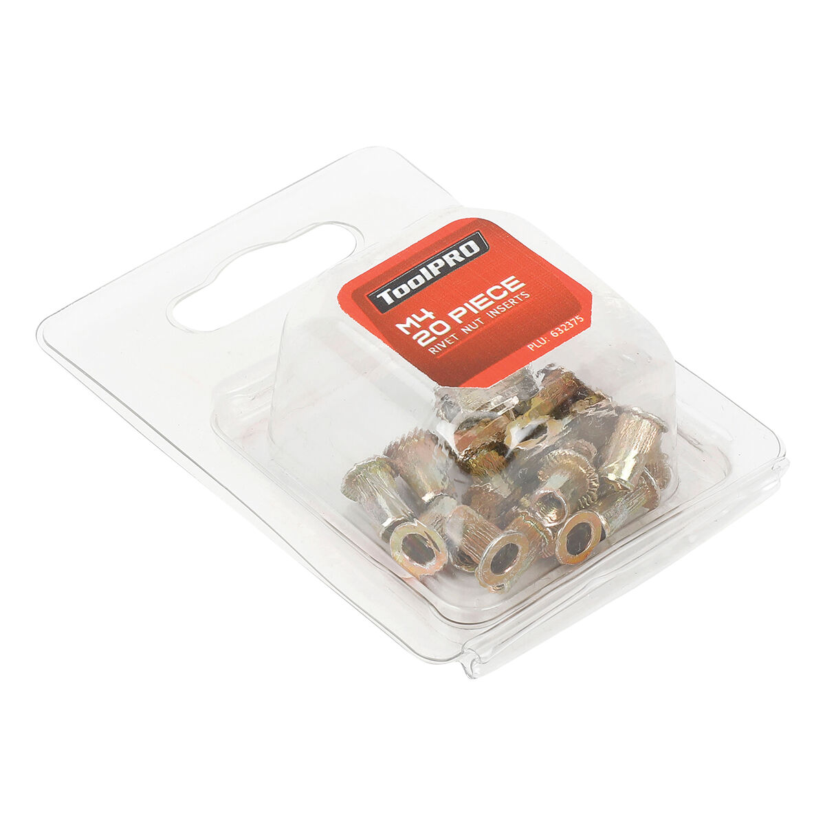 ToolPRO Rivet Nut Inserts M4 20 Piece, , scanz_hi-res