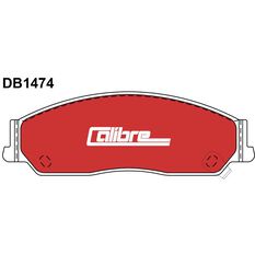 Calibre Disc Brake Pads DB1474CAL, , scanz_hi-res