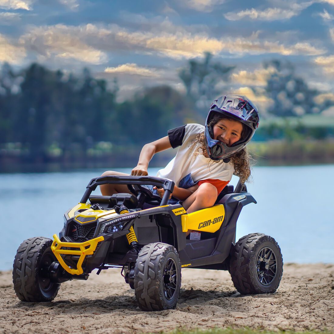 Can Am Maverick UTV Ride On 4WD 24V, , scanz_hi-res