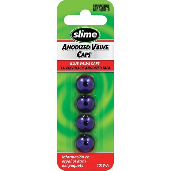 Slime Valve Caps - Anodized, Blue, 4 Piece, , scanz_hi-res