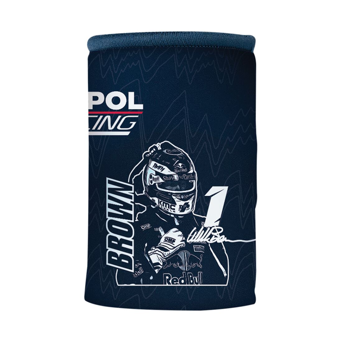Red Bull Ampol Racing Team Can Cooler with Magnet, , scanz_hi-res