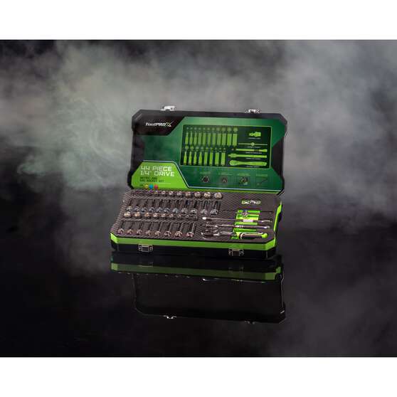 ToolPRO-X Socket Set 1/4" Drive Metric/SAE 44 Piece, , scanz_hi-res